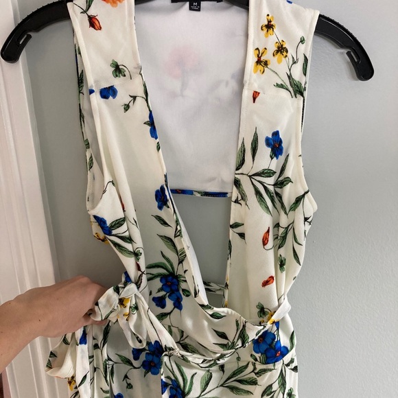 COPY - Floral Wrap Dress - Picture 2 of 4